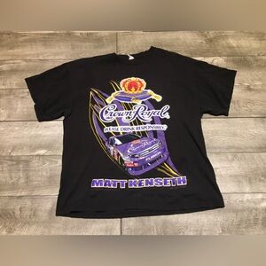 NASCAR Matt Kenseth Crown Royal Race Car T Shirt Double Sided Print Racing XL